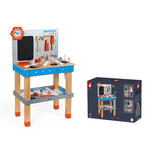 Brico'Kids Diy Giant Magnetic Workbench (wood), Janod