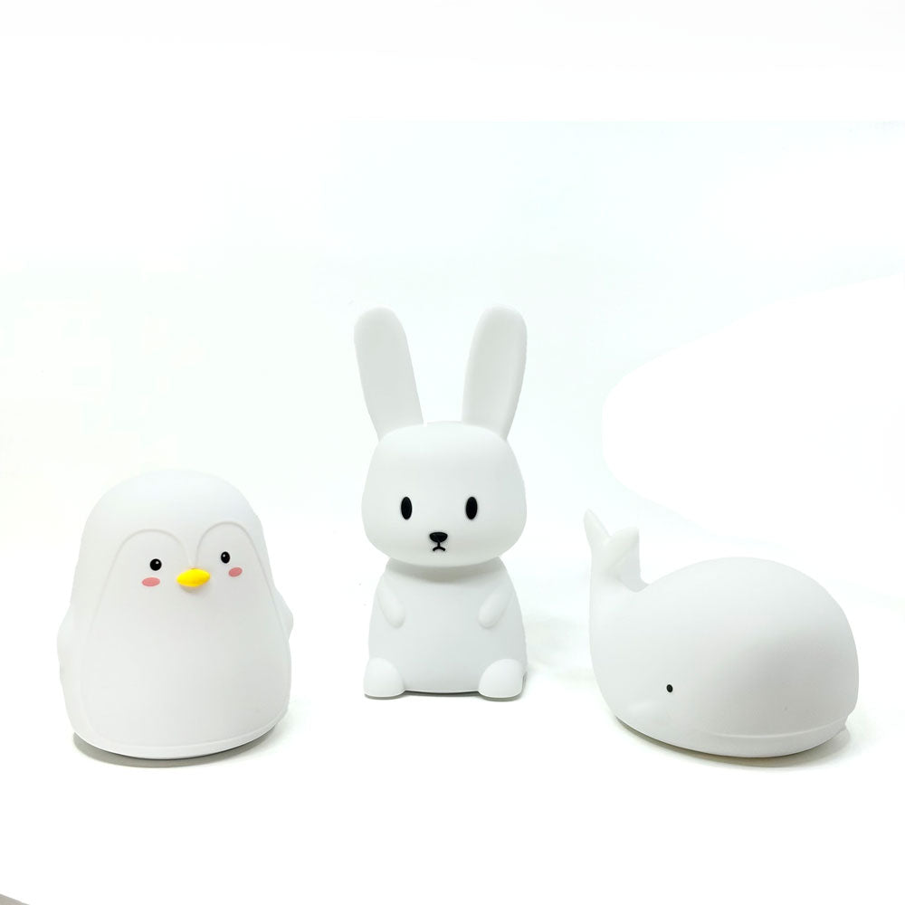 Silicone Rechargeable Night Light: Bunny, TS Collection