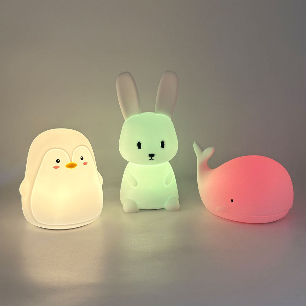 Silicone Rechargeable Night Light: Bunny, TS Collection
