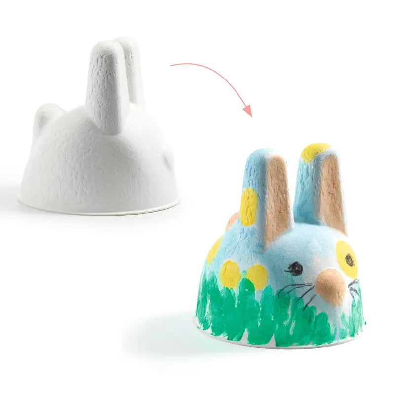 Bunny Trio, Finger Painting Set For Kids 18 Months+