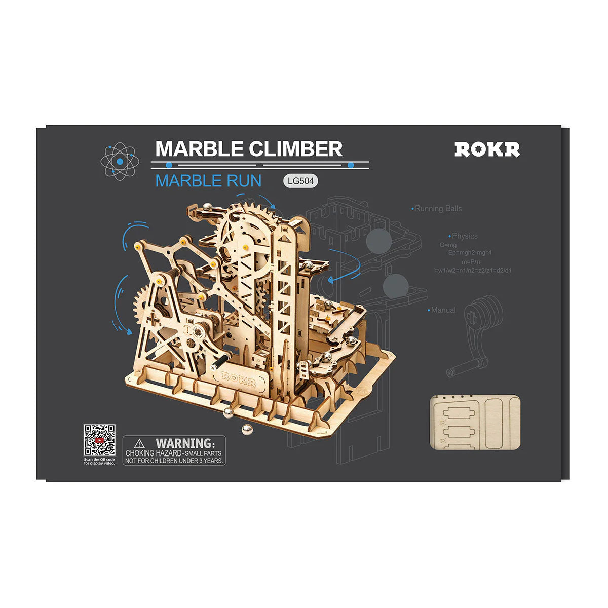 ROKR Marble Climber Fortress Marble Run LG504