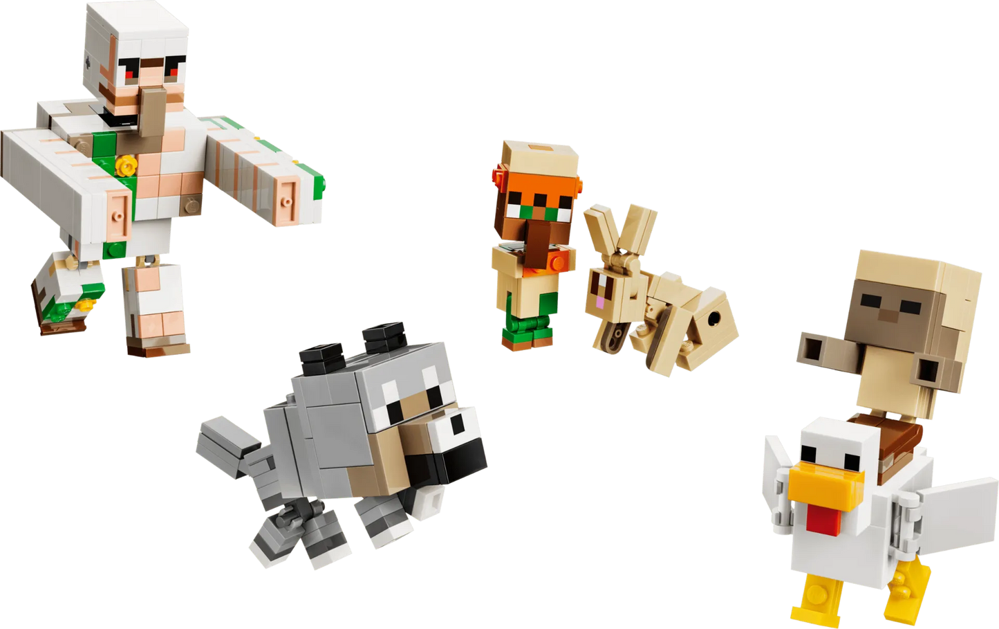 Chicken Jockey Desert Attack 21592, Lego Minecraft