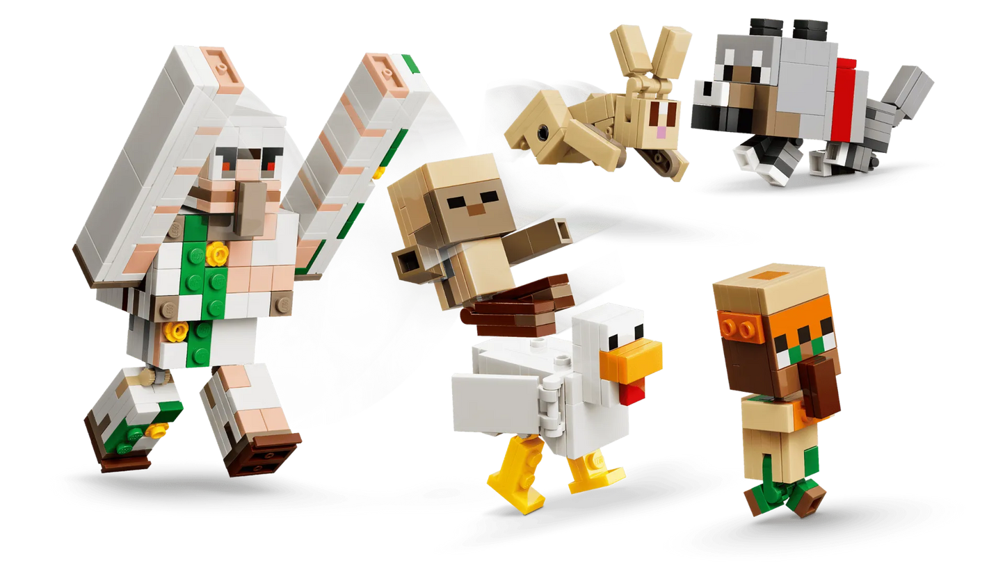 Chicken Jockey Desert Attack 21592, Lego Minecraft