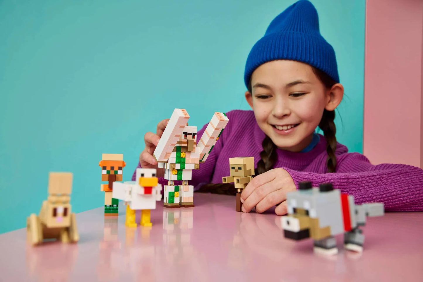 Chicken Jockey Desert Attack 21592, Lego Minecraft