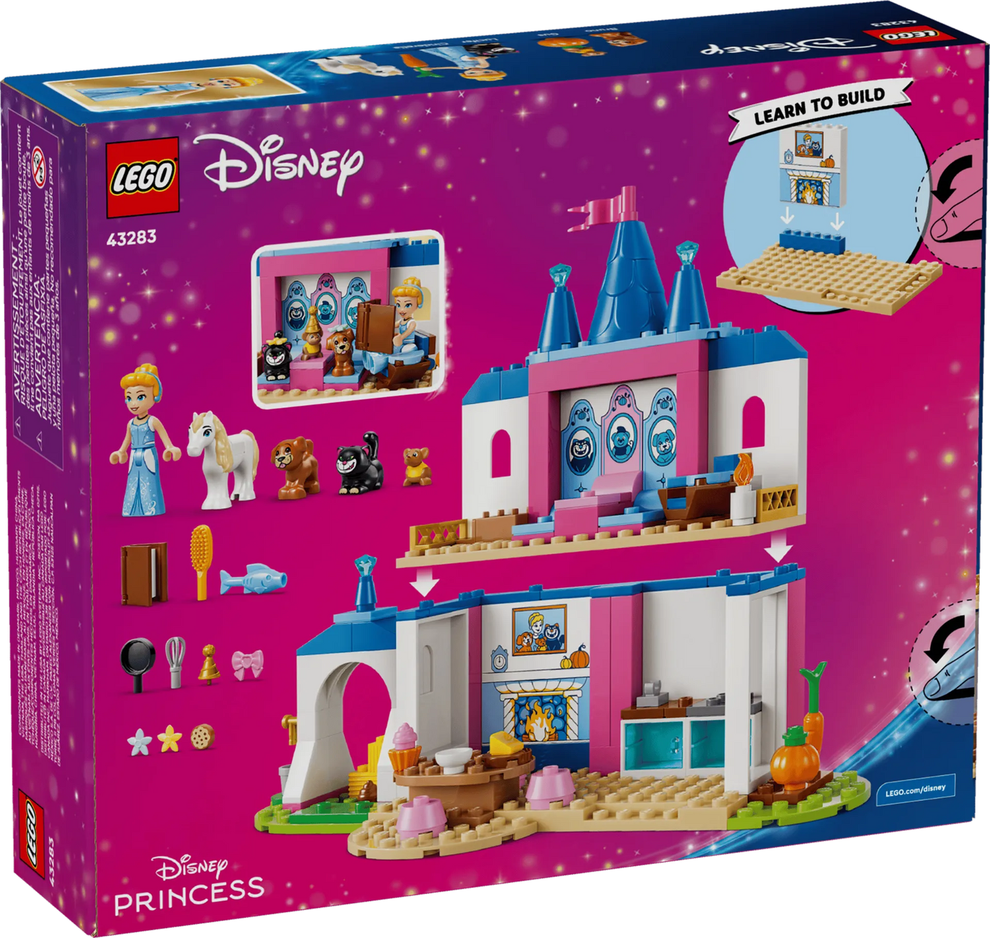 Cinderella Animal Friends Castle 43283, Lego Disney