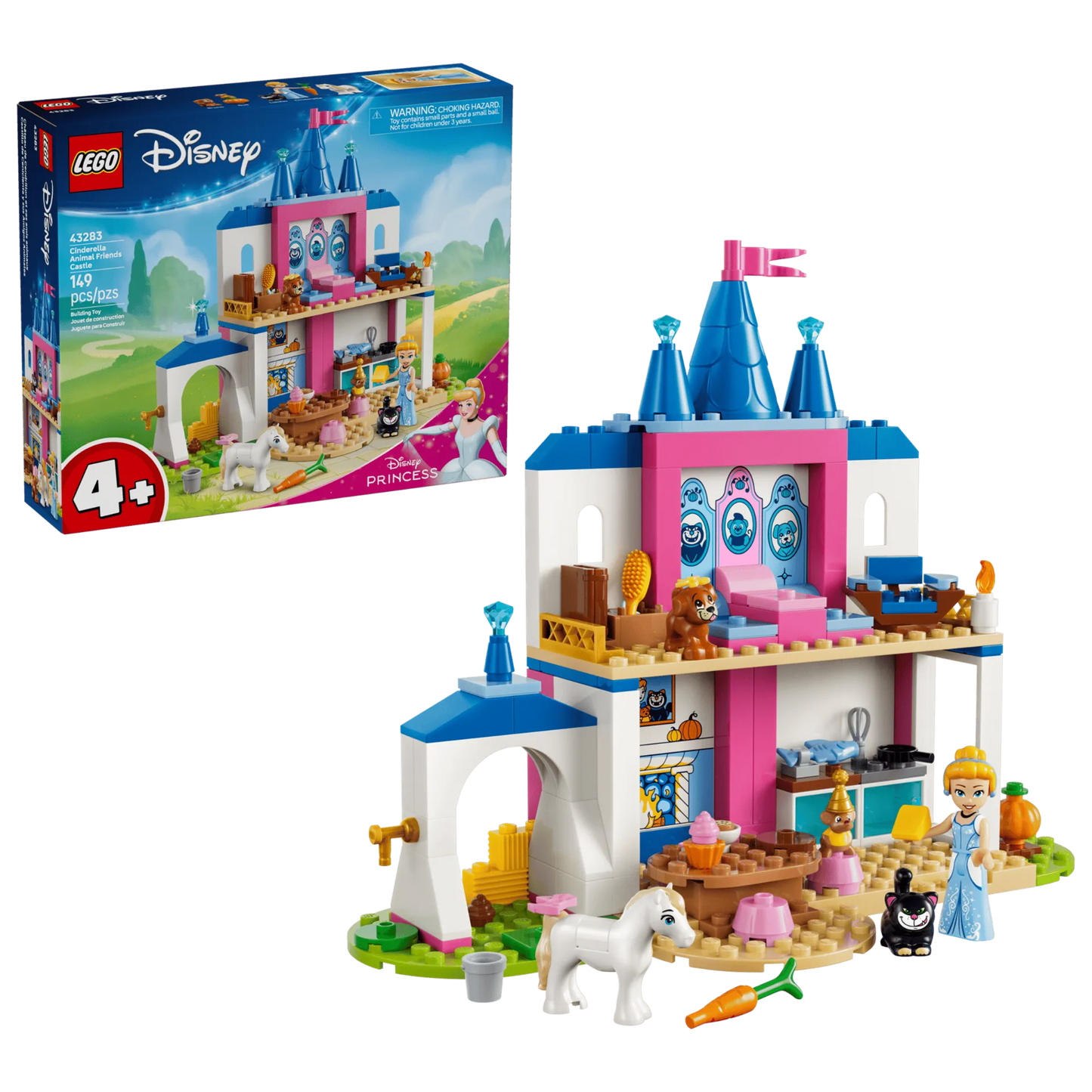 Cinderella Animal Friends Castle 43283, Lego Disney