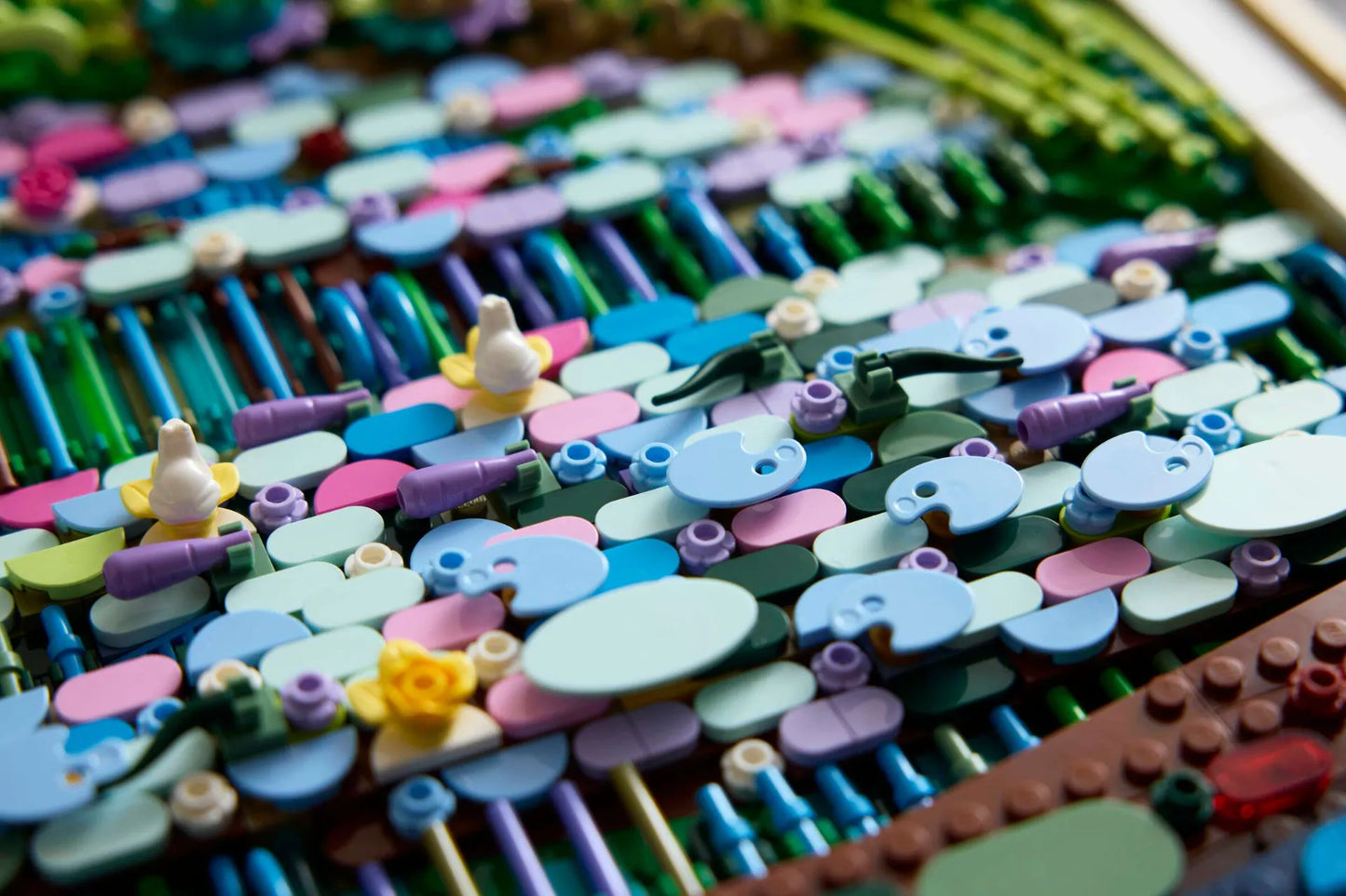 Claude Monet – Bridge over a Pond of Water Lilies 31220, Lego ART
