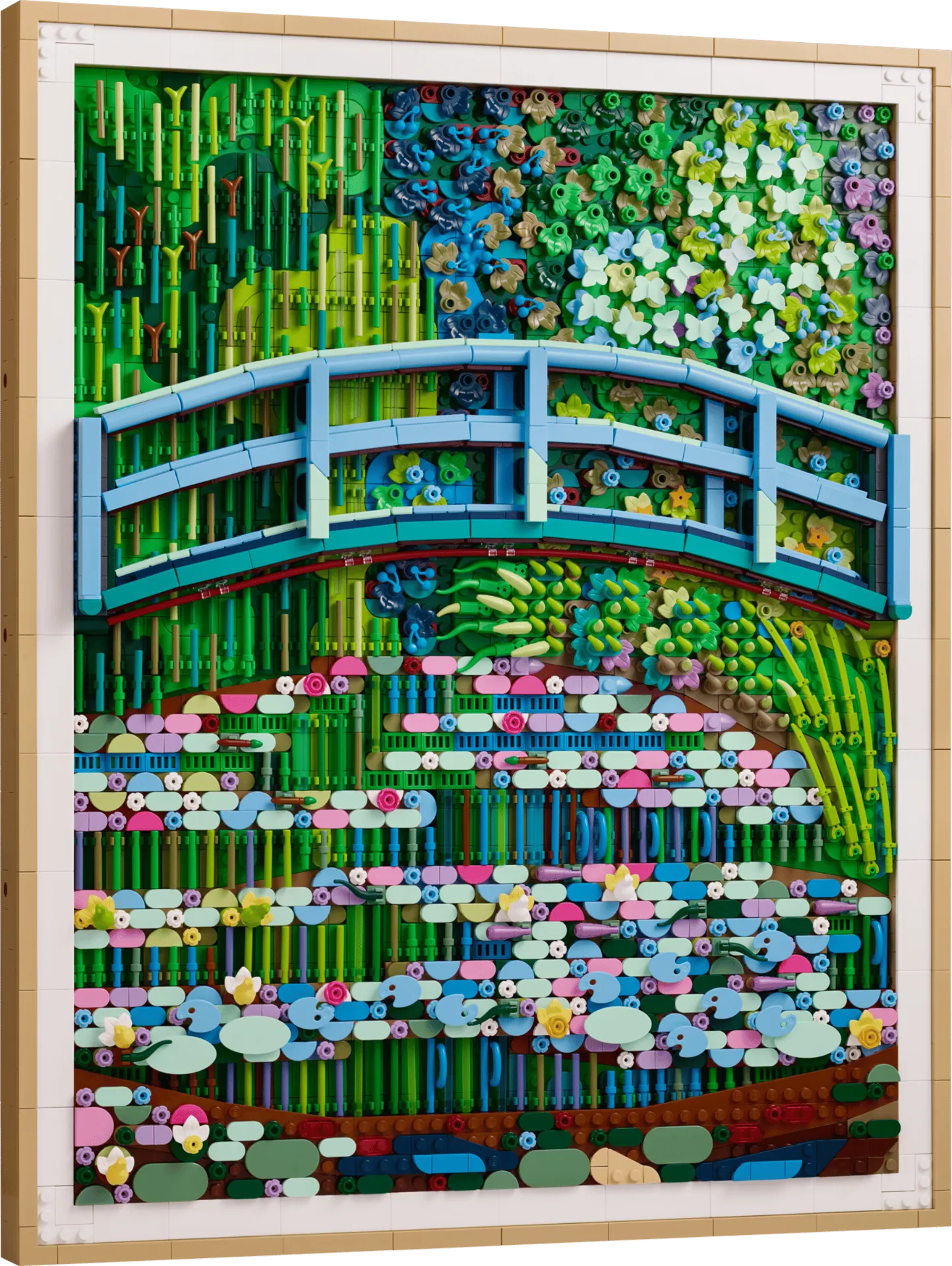Claude Monet – Bridge over a Pond of Water Lilies 31220, Lego ART