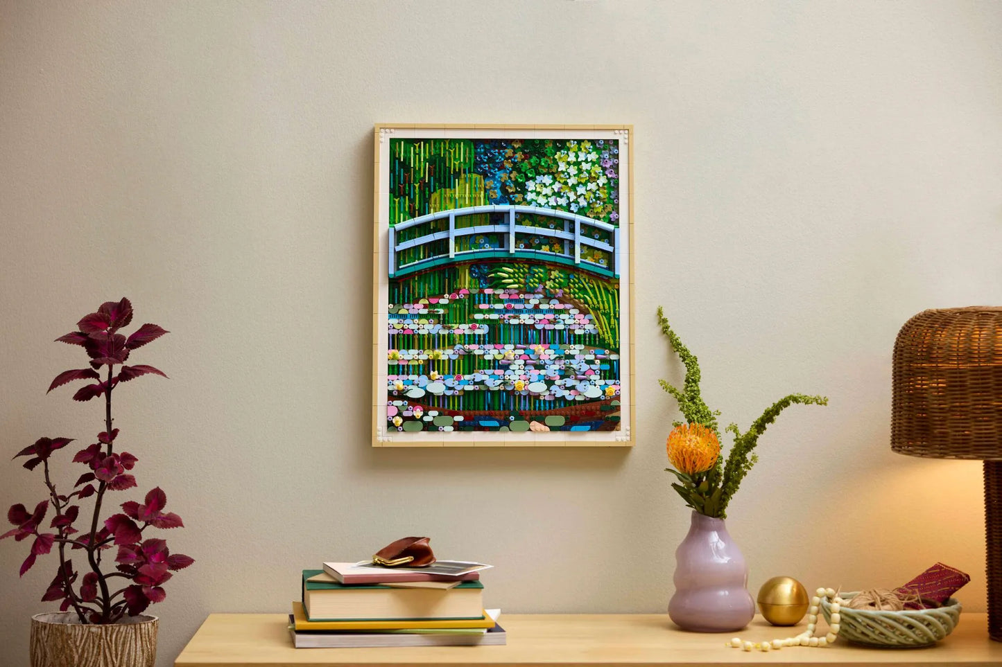 Claude Monet – Bridge over a Pond of Water Lilies 31220, Lego ART