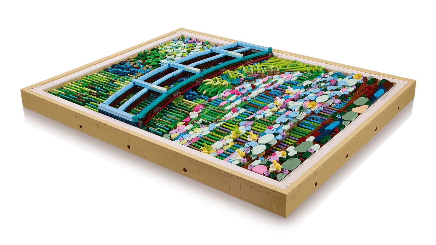 Claude Monet – Bridge over a Pond of Water Lilies 31220, Lego ART