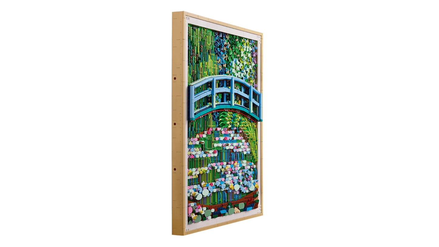 Claude Monet – Bridge over a Pond of Water Lilies 31220, Lego ART