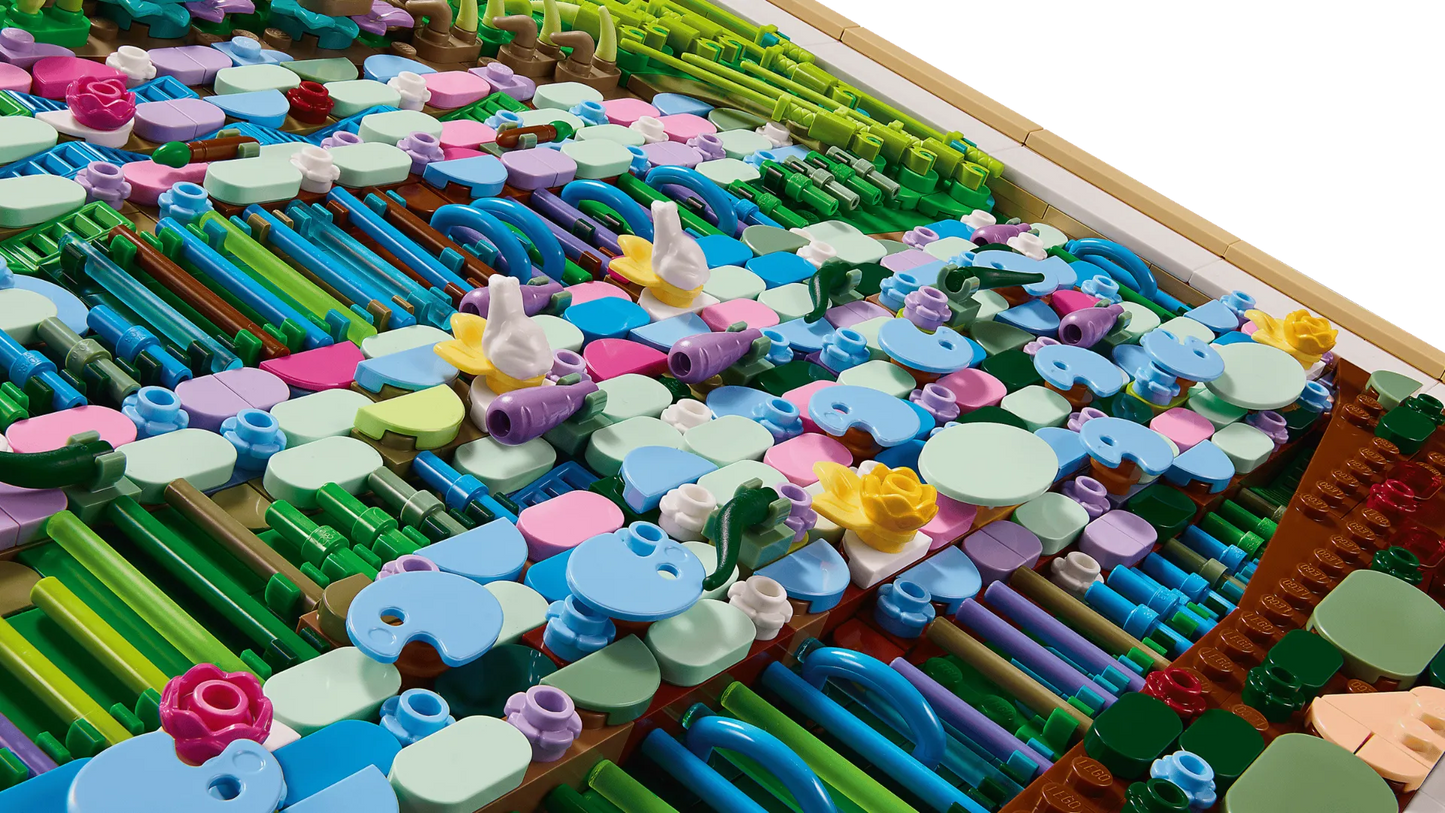 Claude Monet – Bridge over a Pond of Water Lilies 31220, Lego ART