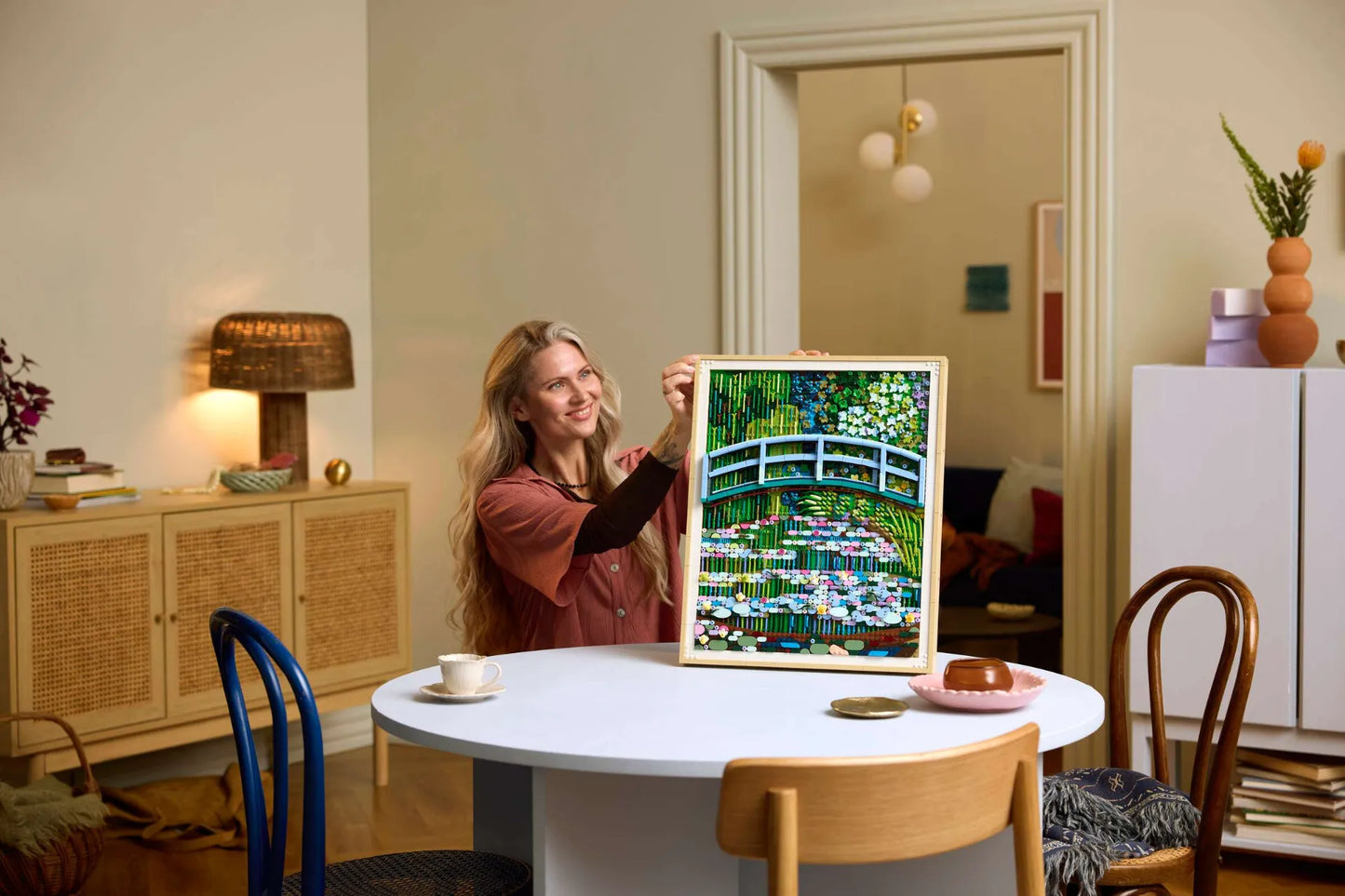 Claude Monet – Bridge over a Pond of Water Lilies 31220, Lego ART