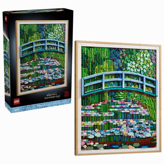 Claude Monet – Bridge over a Pond of Water Lilies 31220, Lego ART