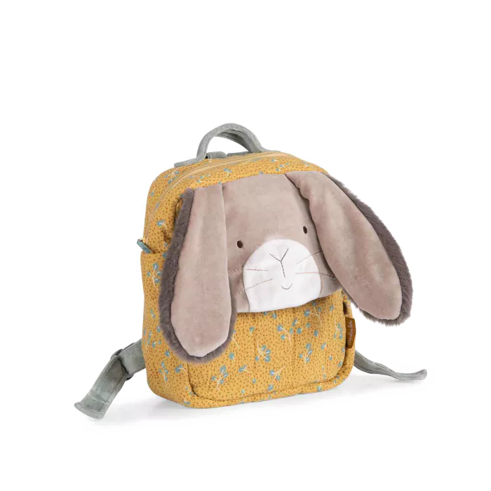 Clay rabbit backpack: Trois Petits Lapins, Moulin Roty