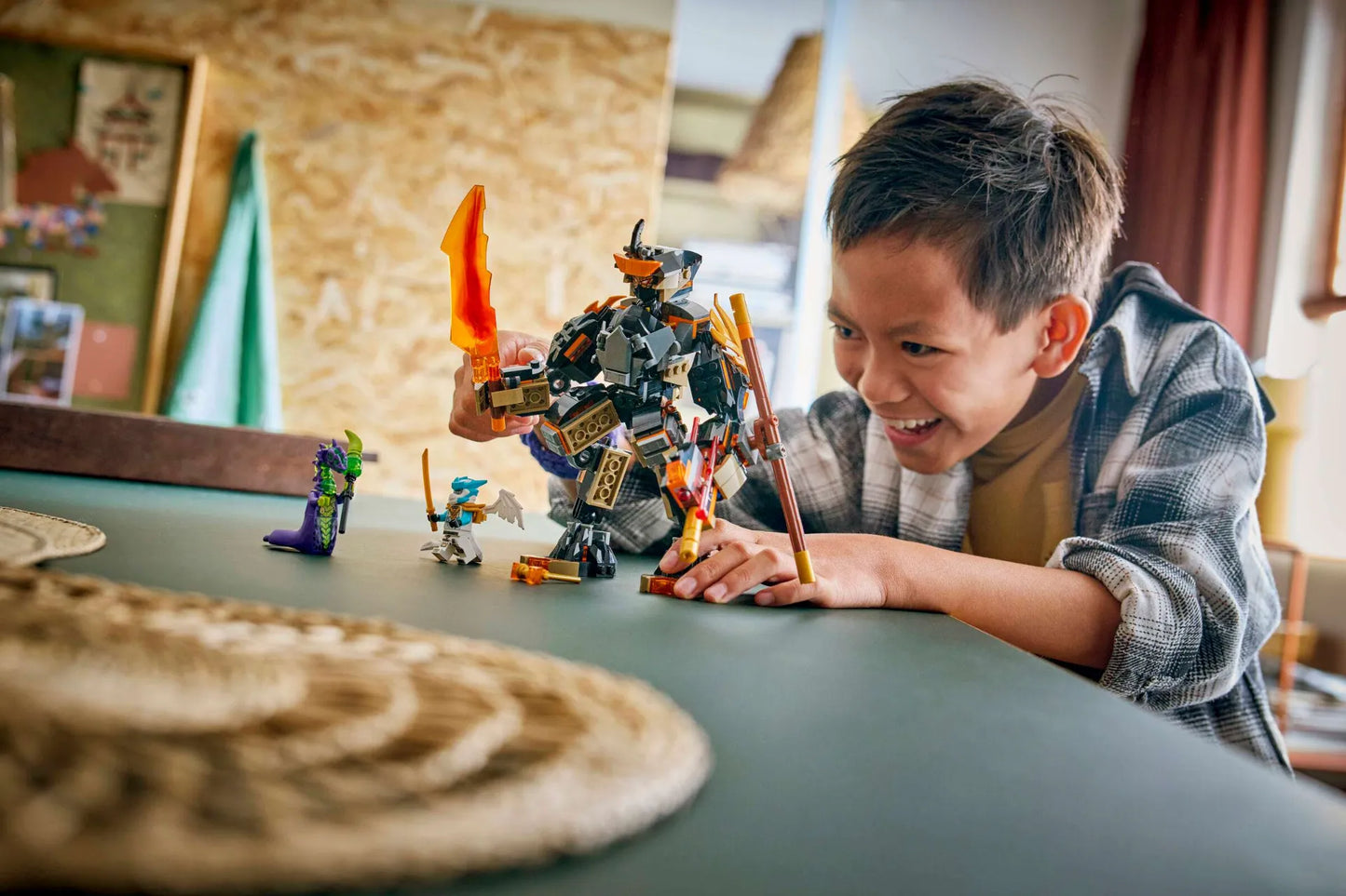 Coles Mission Mech & Dragon Zane 71854, Lego NINJAGO