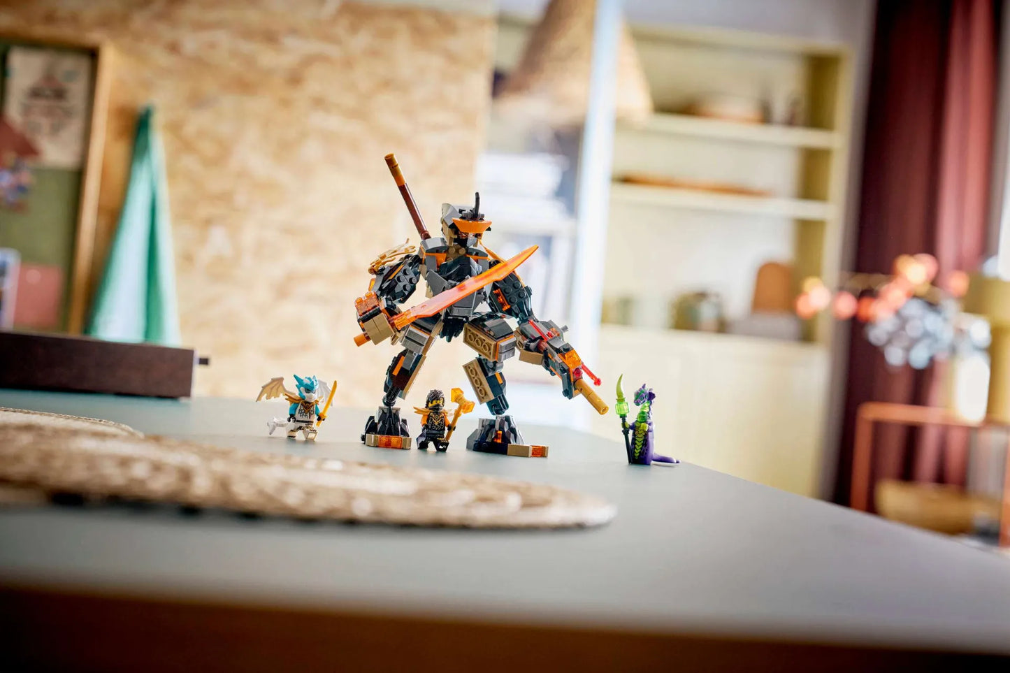 Coles Mission Mech & Dragon Zane 71854, Lego NINJAGO