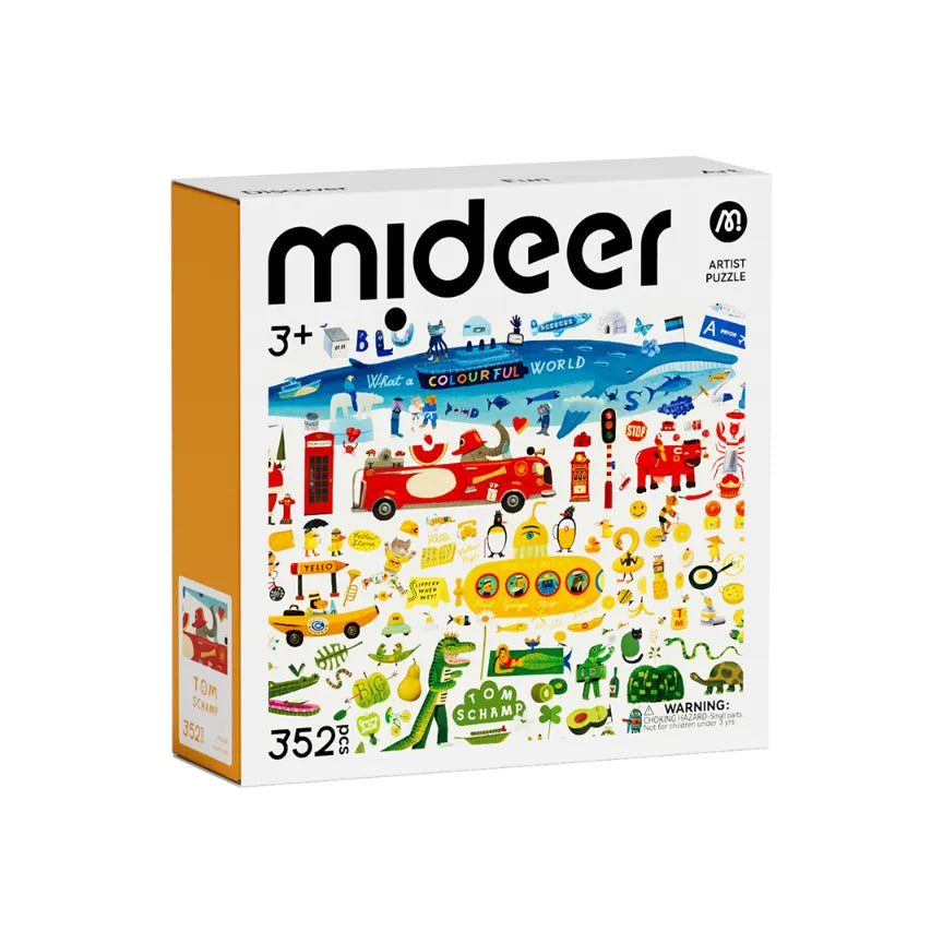 Colourful World, Artist Puzzle for Kids 3+, 352 Pieces