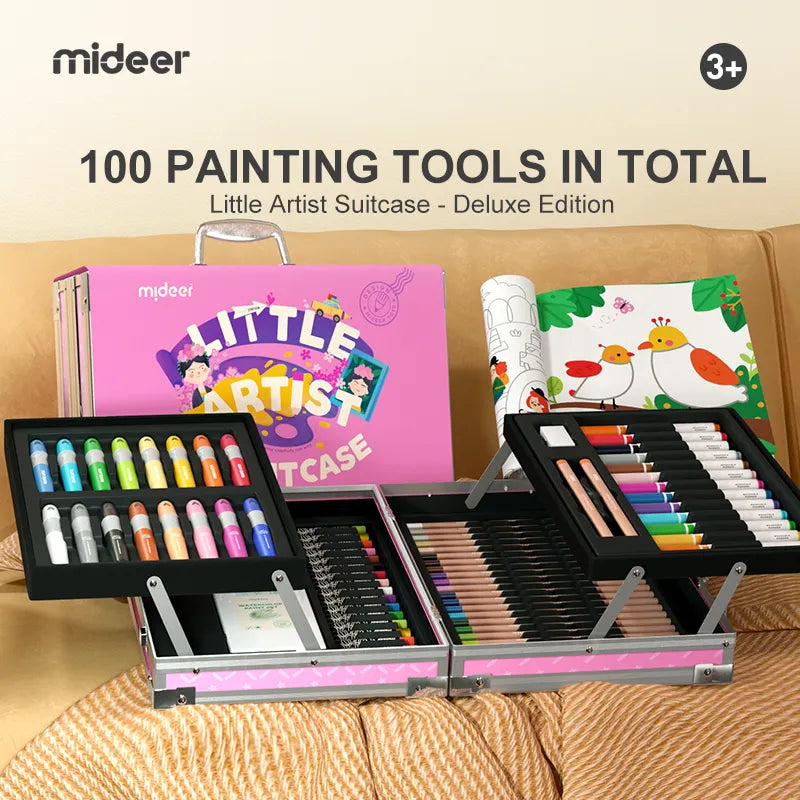 Creative Art Expression Box, Painting Set for Kids 3+