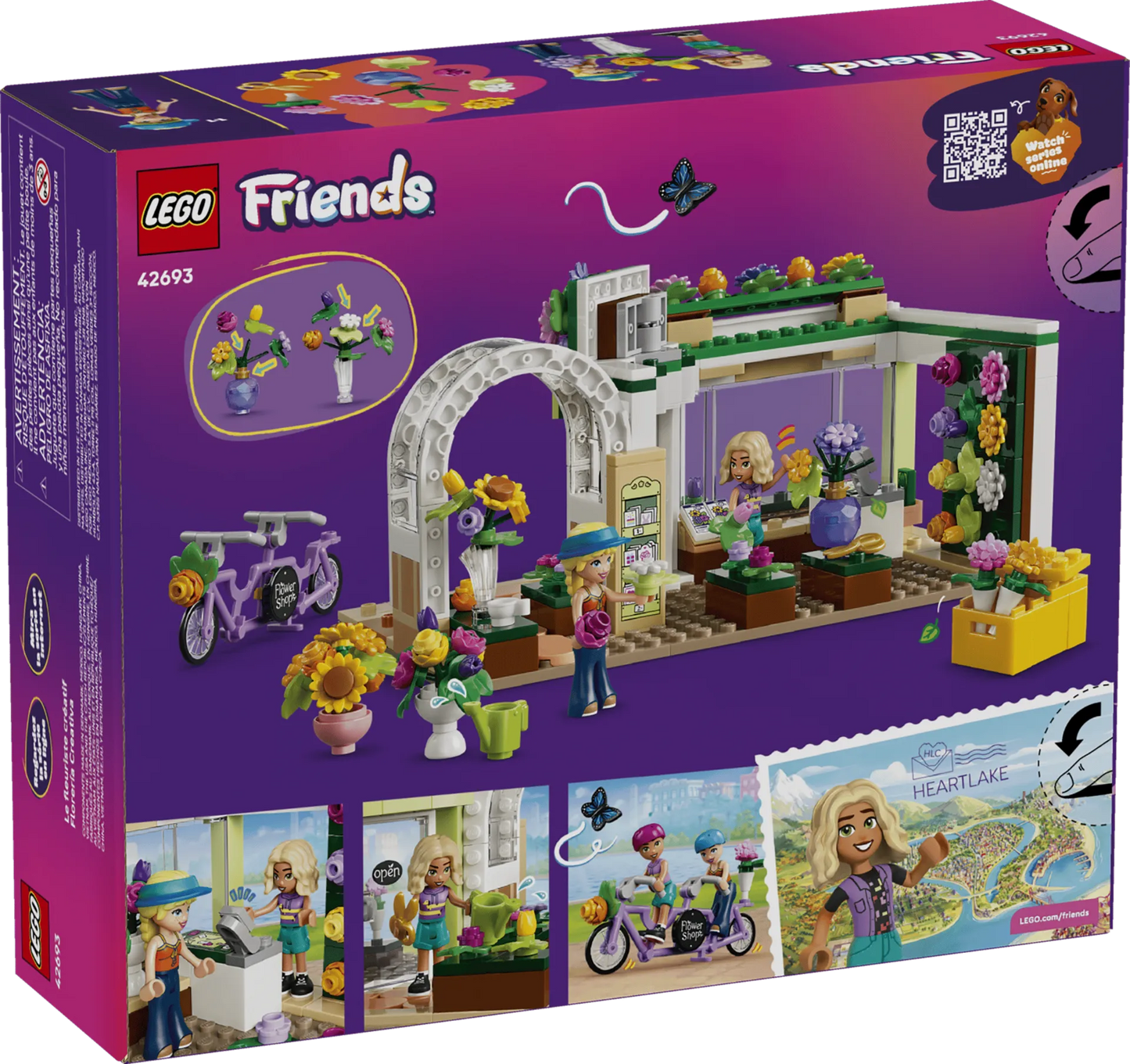 Creative Flower Shop 42693, Lego Friends