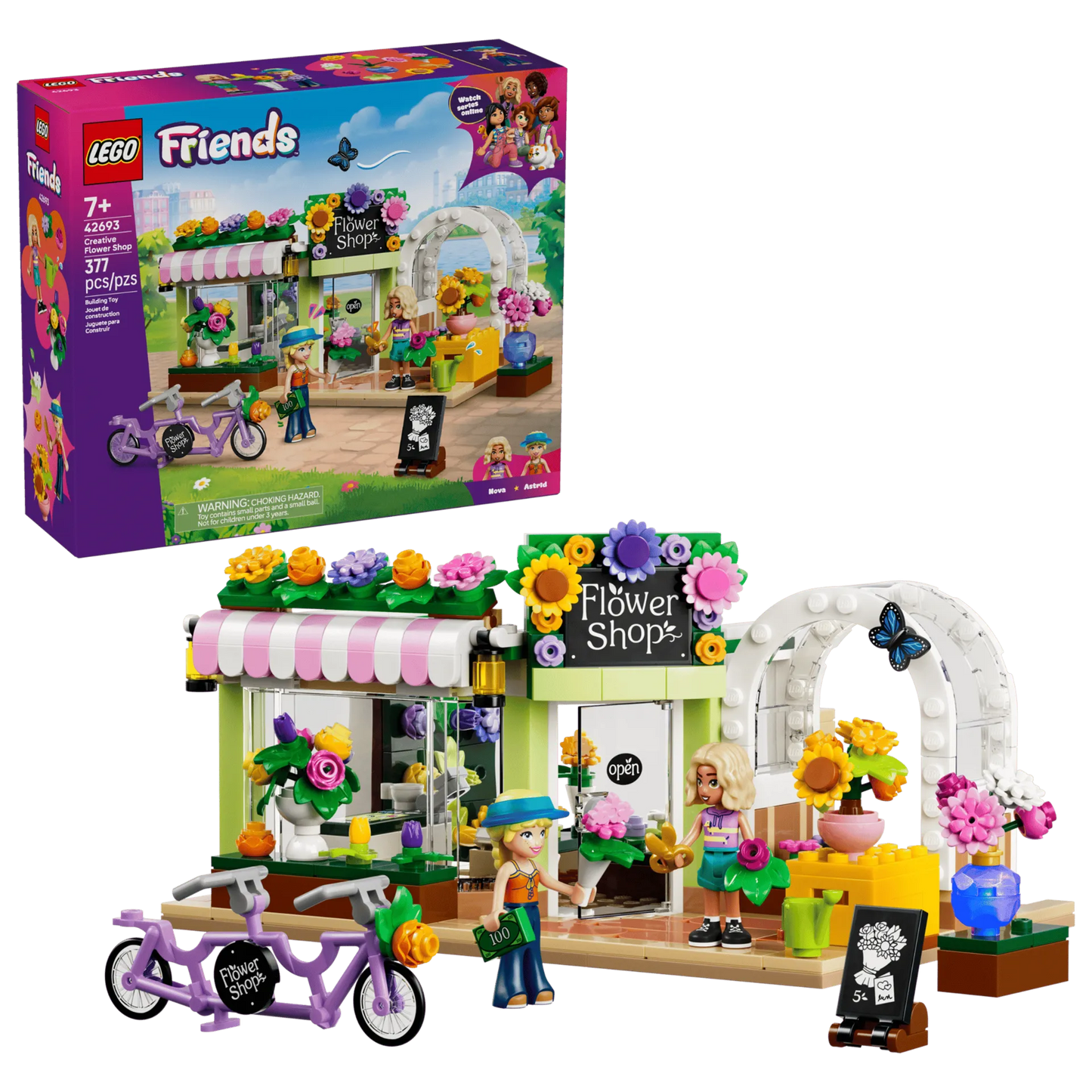 Creative Flower Shop 42693, Lego Friends