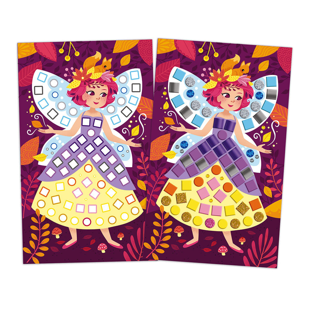 Creative Kit - Princesses and Fairies Mosaics Set, Janod