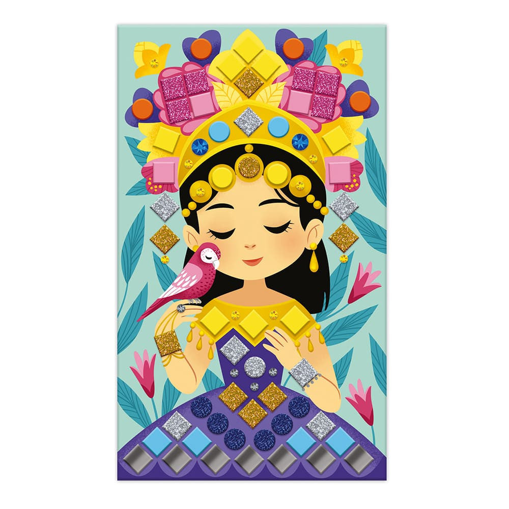 Creative Kit - Princesses and Fairies Mosaics Set, Janod