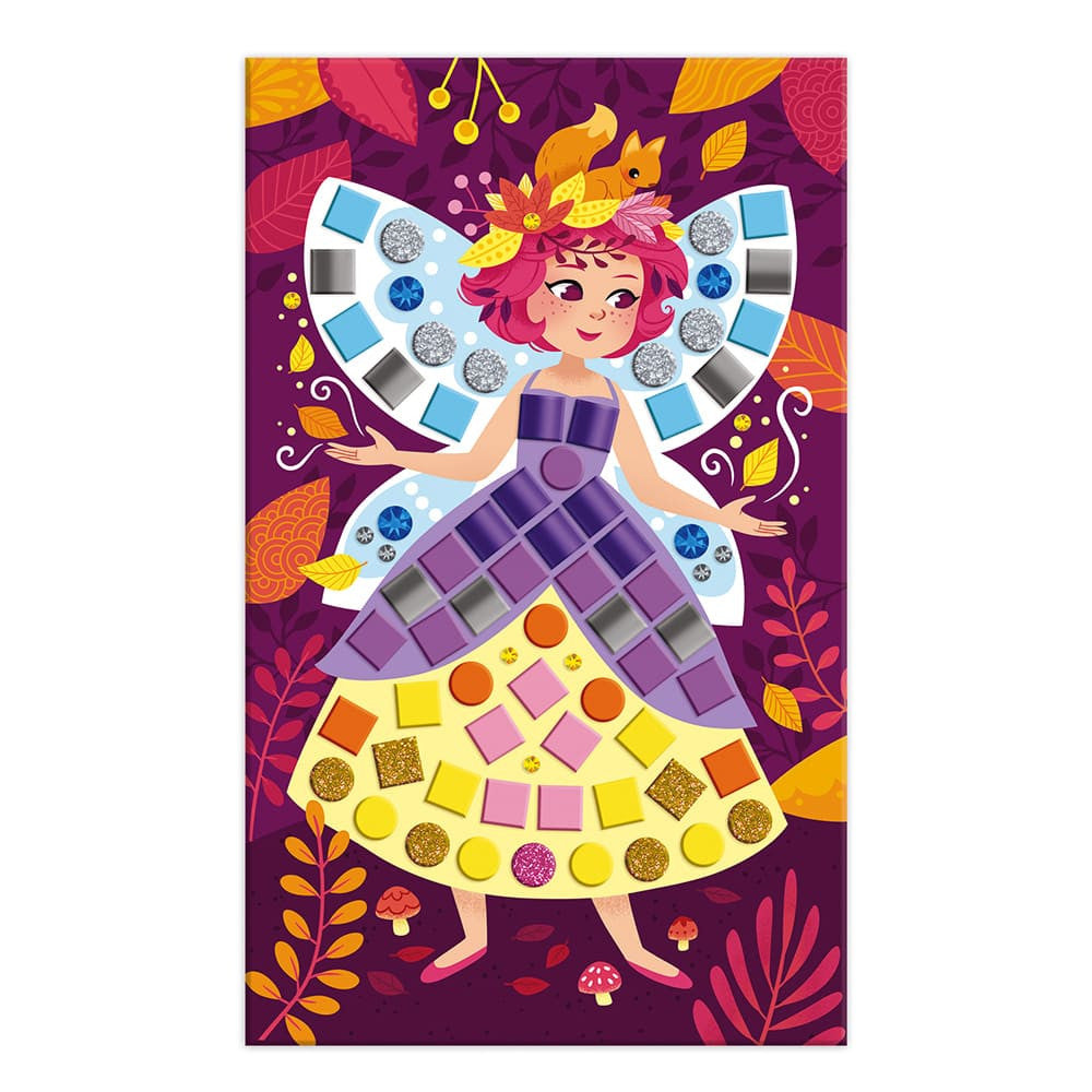 Creative Kit - Princesses and Fairies Mosaics Set, Janod