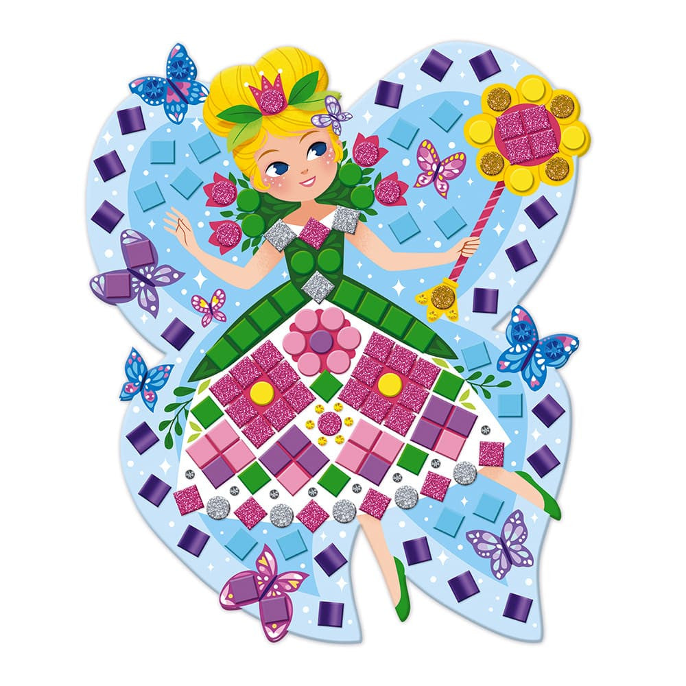 Creative Kit - Princesses and Fairies Mosaics Set, Janod