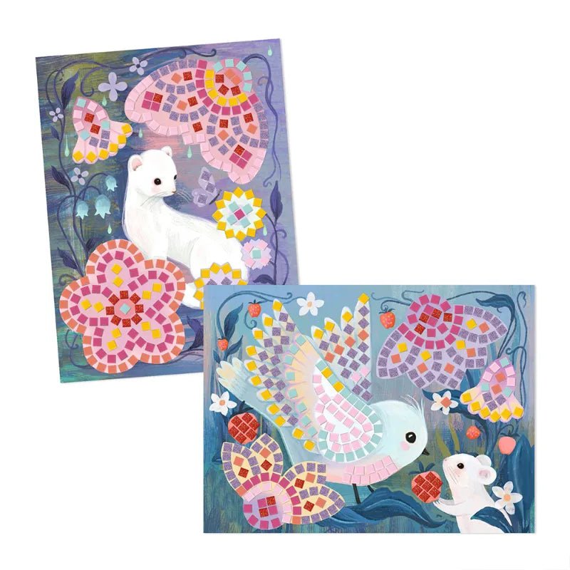 Glitter mosaic: Forest, Djeco