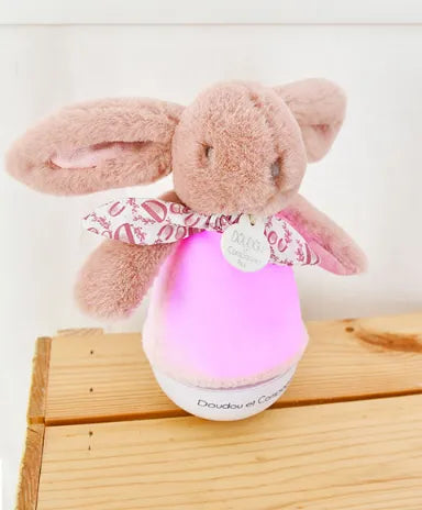 Culbuto Rabbit, Musical Night Light for Newborns, Choose 1 of 3 Colours