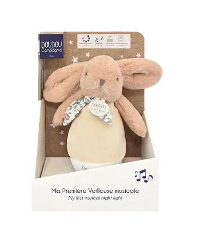 Culbuto Rabbit, Musical Night Light for Newborns, Choose 1 of 3 Colours