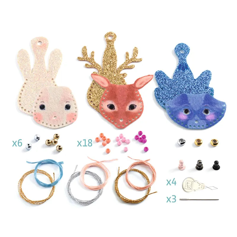 Dazzlers, DIY Sewing Necklace Kit For Kids 7+