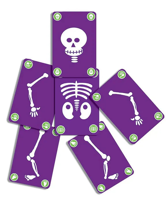 Bogoss, Glow-In-The-Dark Strategy Game, 6+, Find 6 Skeleton Parts