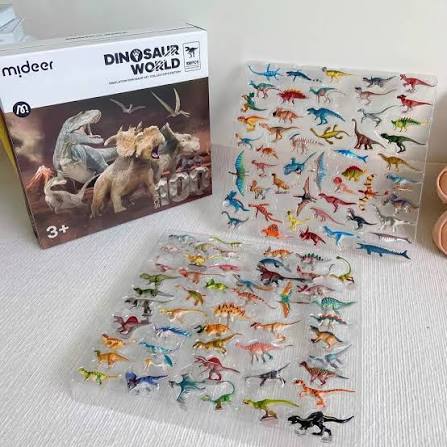 100 Piece Toy Set, Dinosaur for Kids 3+