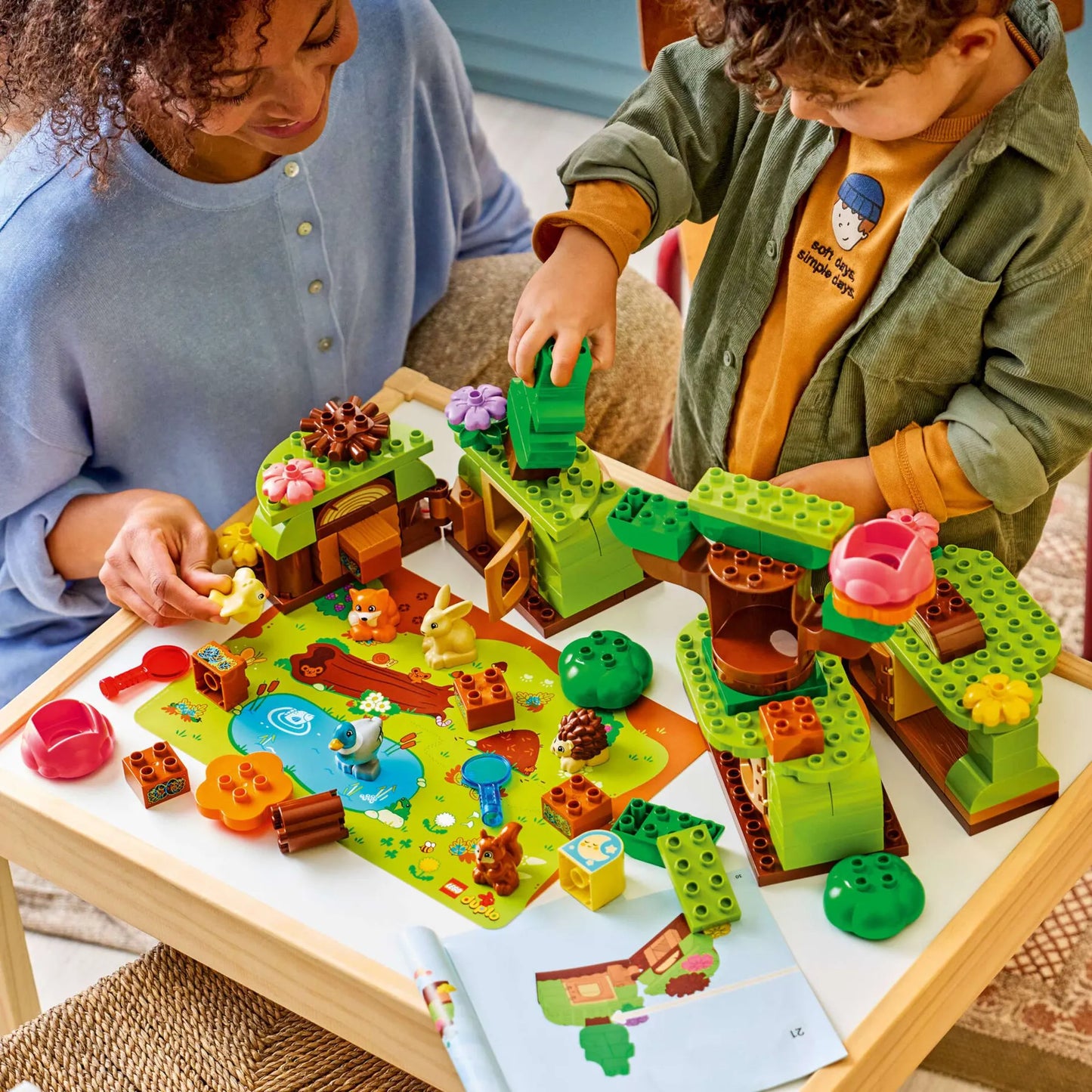 Discovery Forest with Wild Animals 10480, Lego DUPLO
