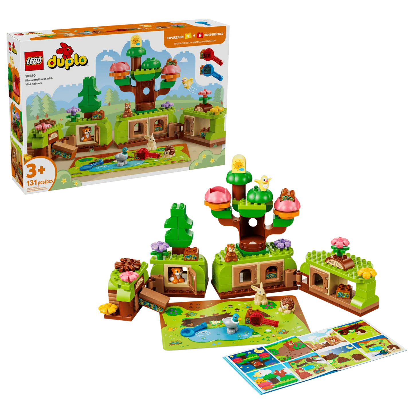 Discovery Forest with Wild Animals 10480, Lego DUPLO
