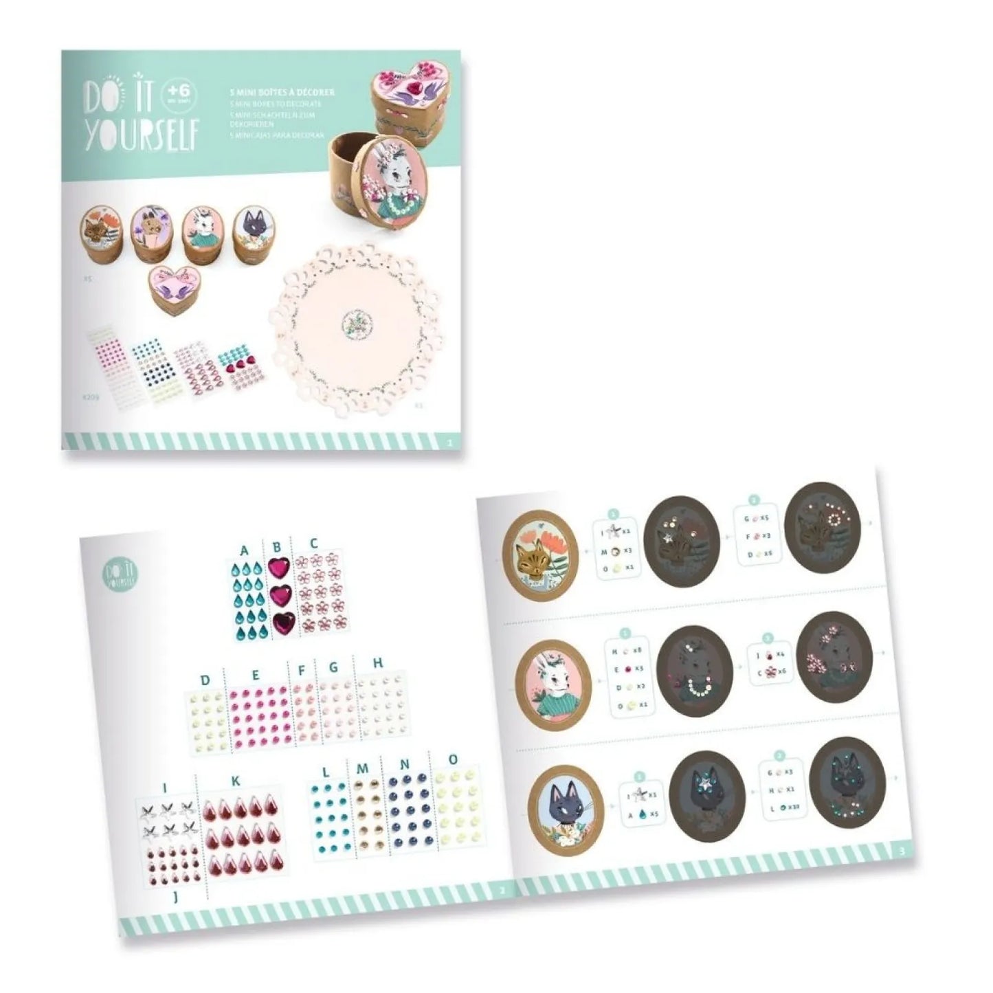 Art and craft Mosaics & Stickers: Adorable, Djeco