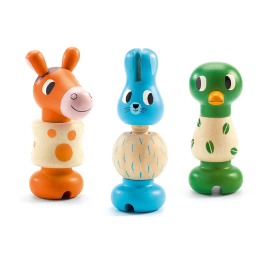 Early development toys: Rondanimo, Djeco