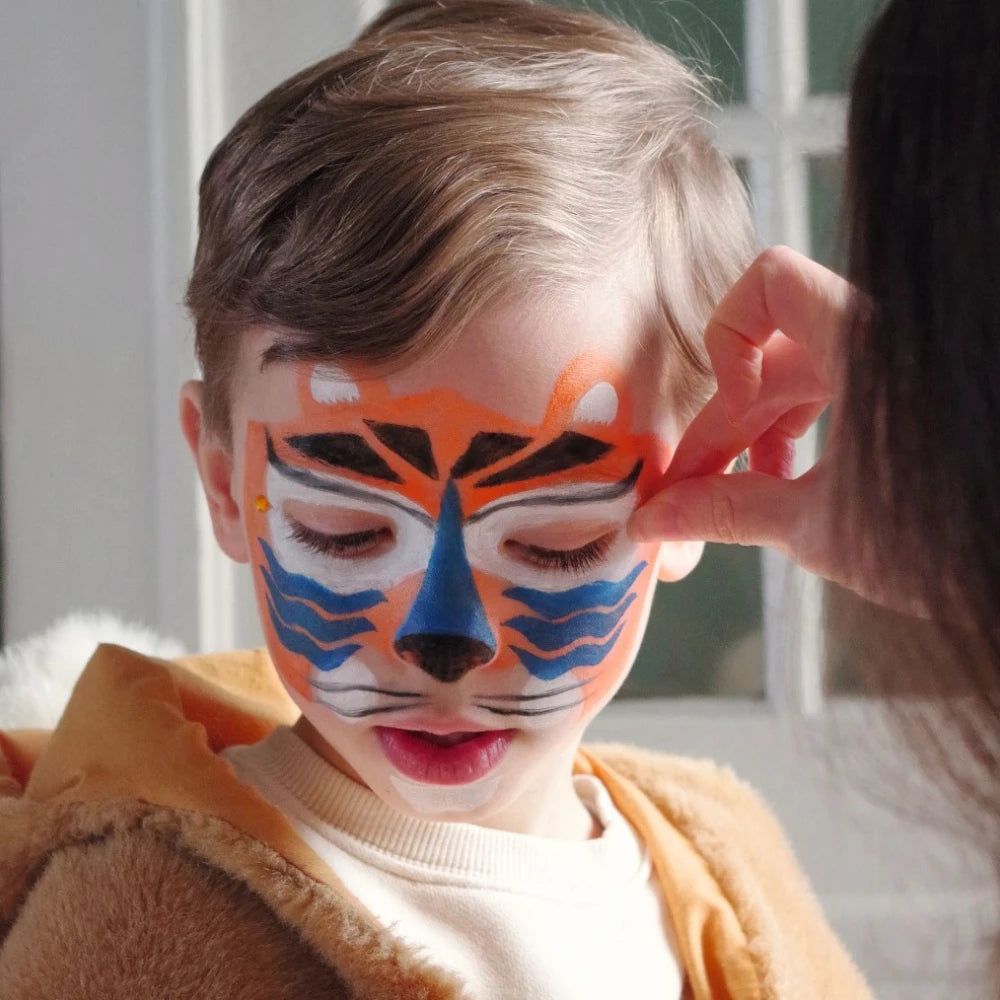 Makeup set with stencils and stickers: Panthera, Djeco