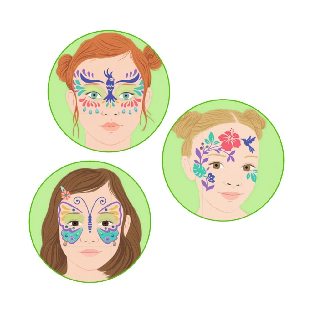 Makeup set with stencils and stickers: Rio de Janeiro, Djeco