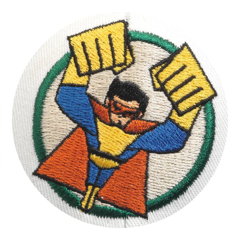 Superheroes, Cotton Sun Cap, For Kids 6+, Embroidered Patch