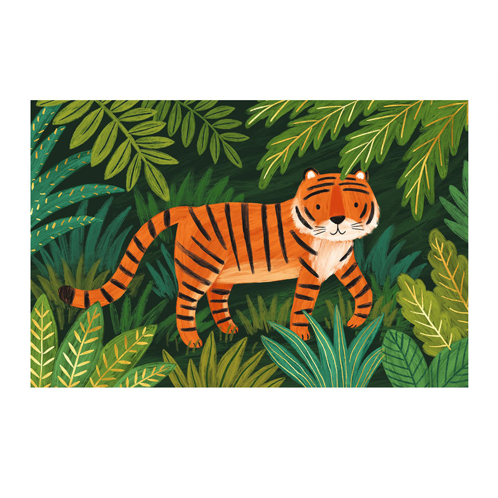 Djeco Invitations-Greeting cards "Jungle Animals"