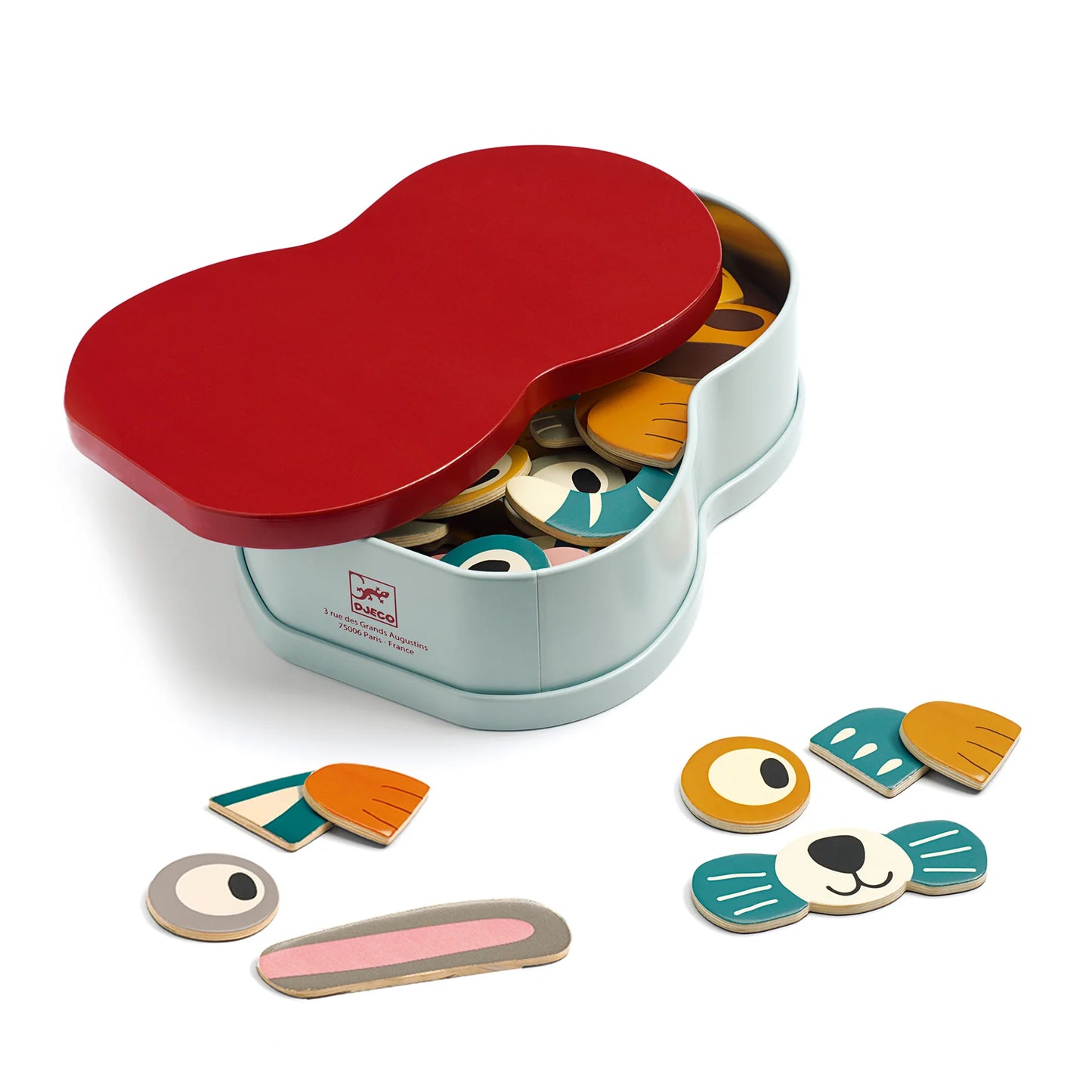 Inzebox magnetic games: Animo, Djeco