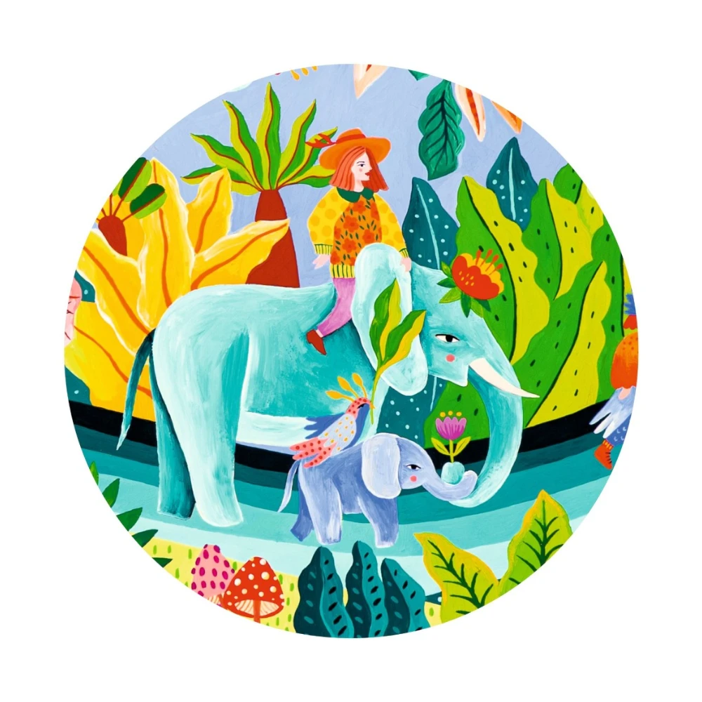 Puzzle: La fiesta 1000 pcs, Djeco