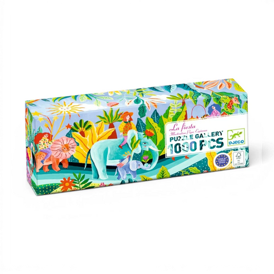 Puzzle: La fiesta 1000 pcs, Djeco
