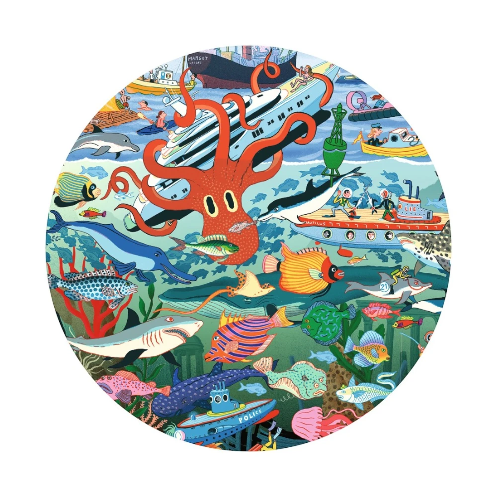 Observation puzzle: Secrets of the Sea 200 pcs, Djeco