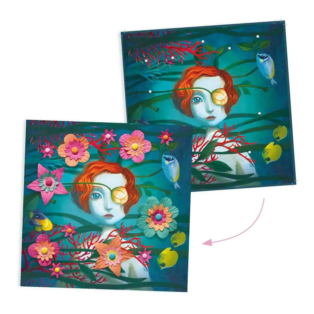 Craft kit: Rock'n Roses, Djeco