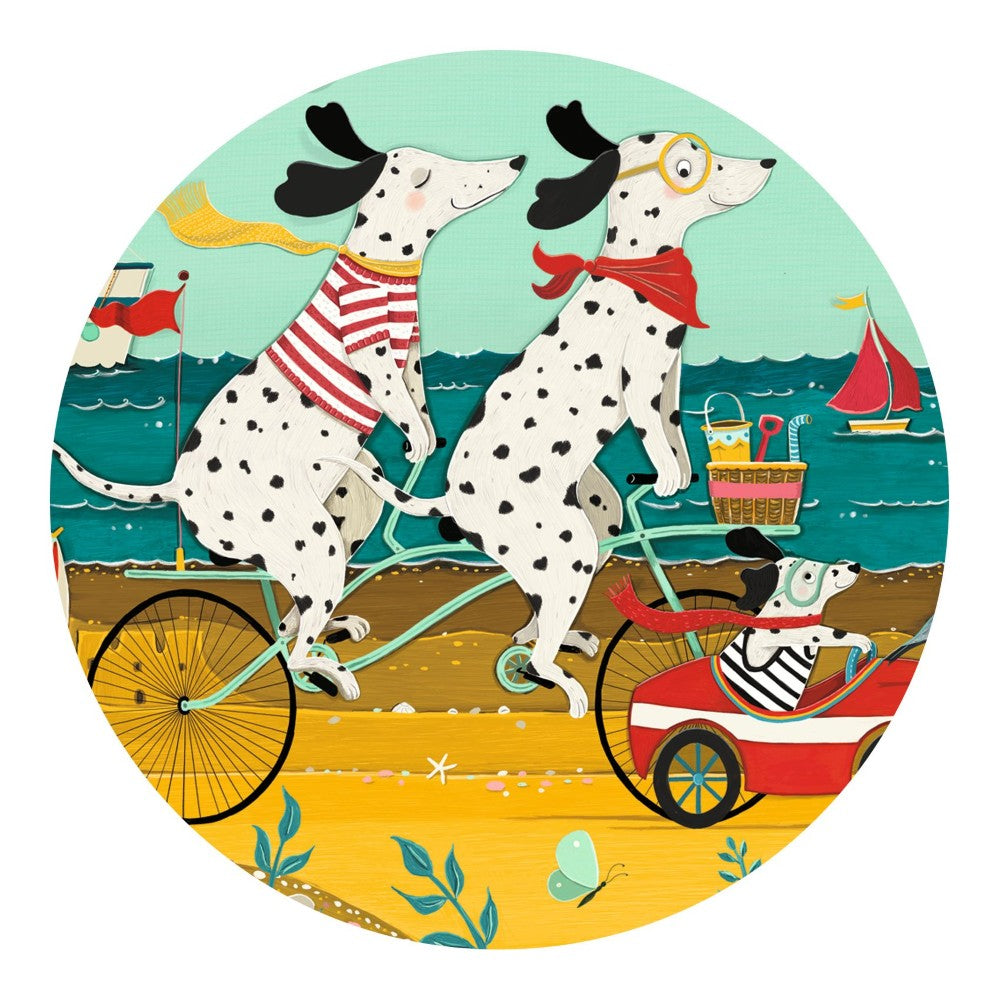 Djeco Silhouette puzzles Ollie, the Dalmatian