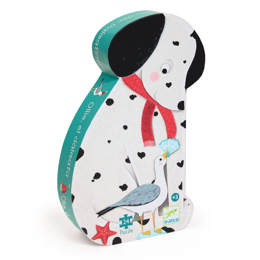 Djeco Silhouette puzzles Ollie, the Dalmatian
